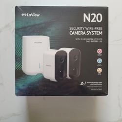 LaView 3MP Wireless Camera 2K, Battery Powered/270 day Battery Life.