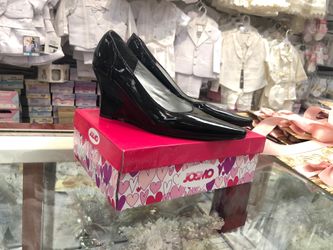 Black Heeled Shoes Size 5 Women