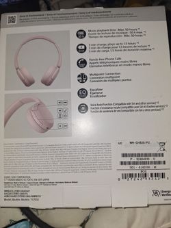 Sony Bluetooth Rose petal headphones