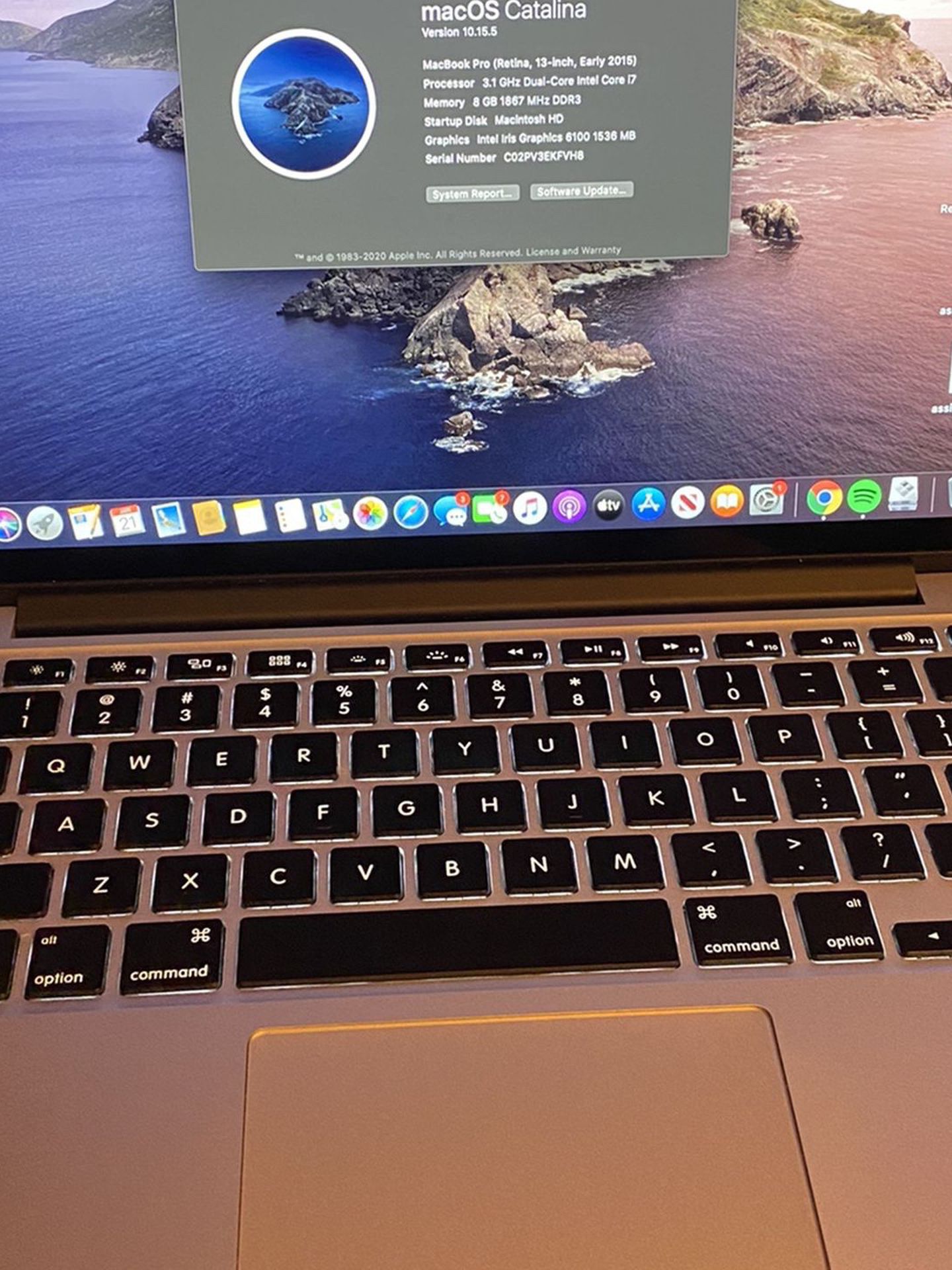MacBook Pro (13inch, Early 2015, I7)