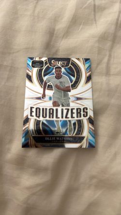 Ollie Watkins Panini Select Equalizers Card