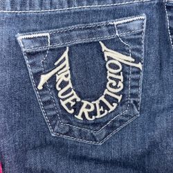 women low rise true religions