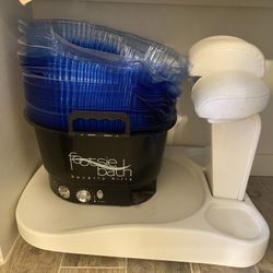 Portable Pedicure Spa. With Tub & Liners