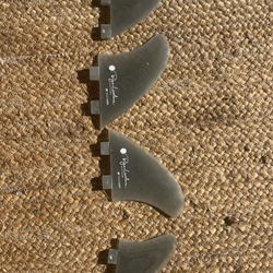 Lovelace Piggyback Quad FCS Surfboard Fins