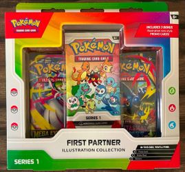 Pokemon First Partner Illustration Collection (Series 1)