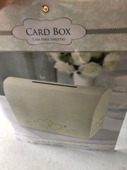 Caja para tarjeta de regalo.