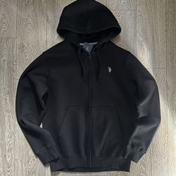 U.S Polo Assn. Black Hoodie Size M