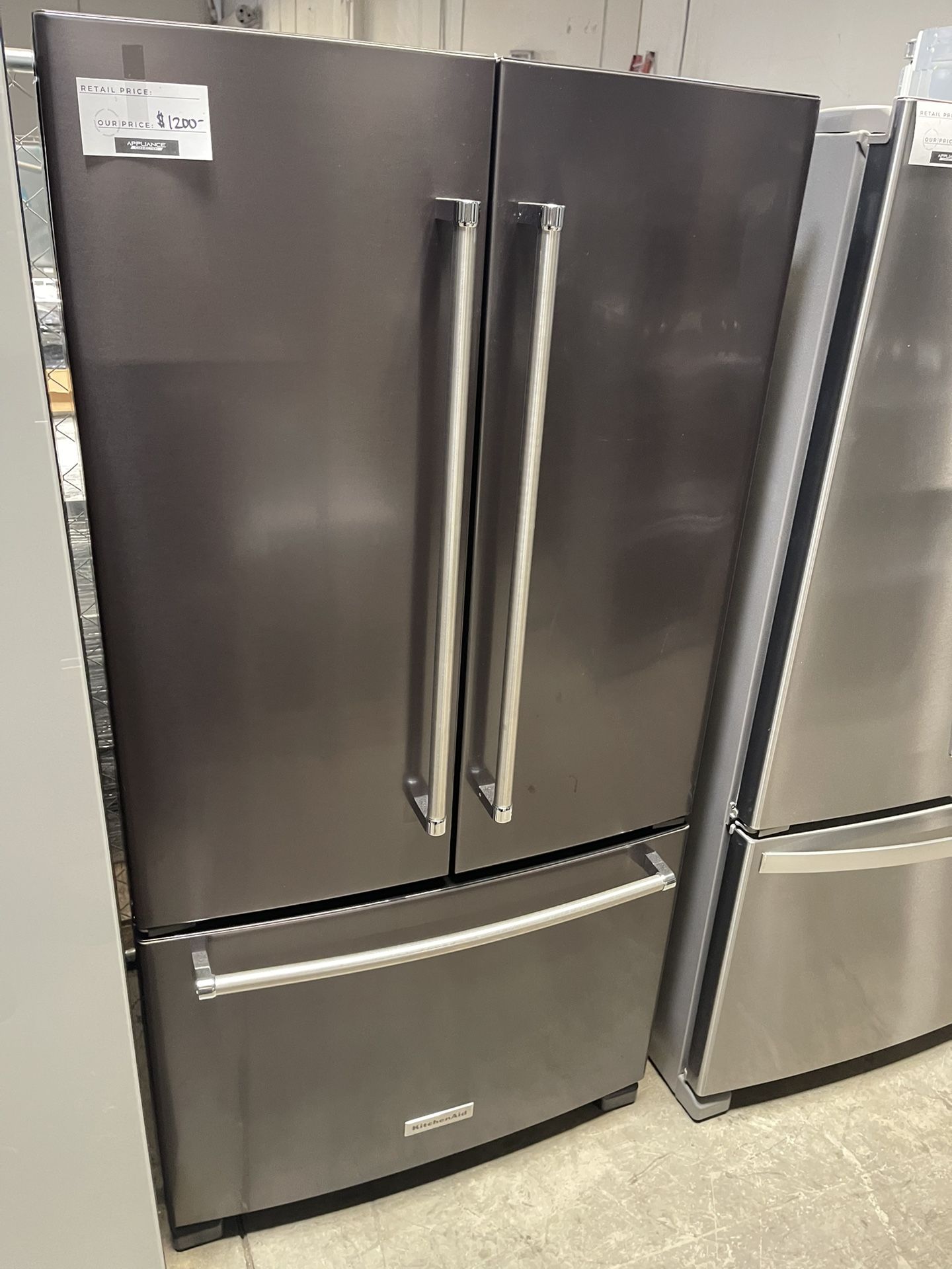 KITCHEN AID COUNTER DEPTH FRENCH DOOR REFRIGERATOR