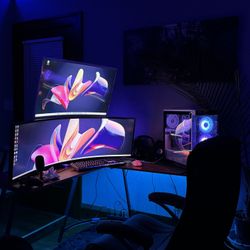 Entire Gaming Pc Set Up 