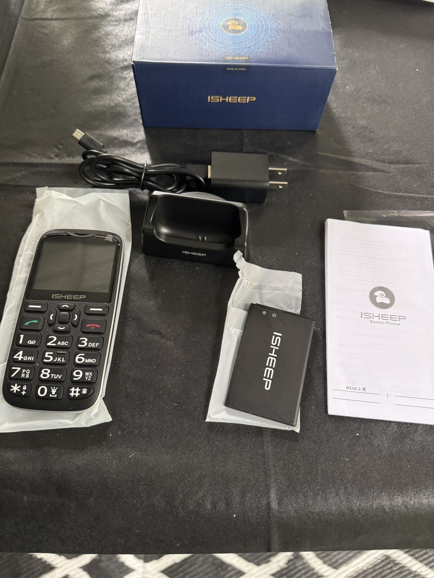 4G Unlocked, Large Buttons, Cell Phone