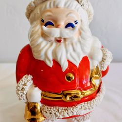 Vintage spaghetti santa Christmas