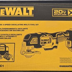DEWALT 20V XR OSCILLATING TOOL MULTITOOL