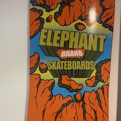 Mike Vallely Signed Elephant Brand Skateboard