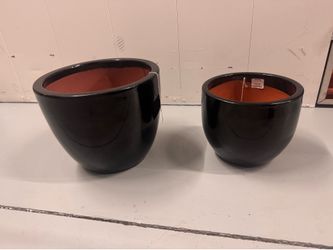 New Ceramic Pots With Drainage Hole