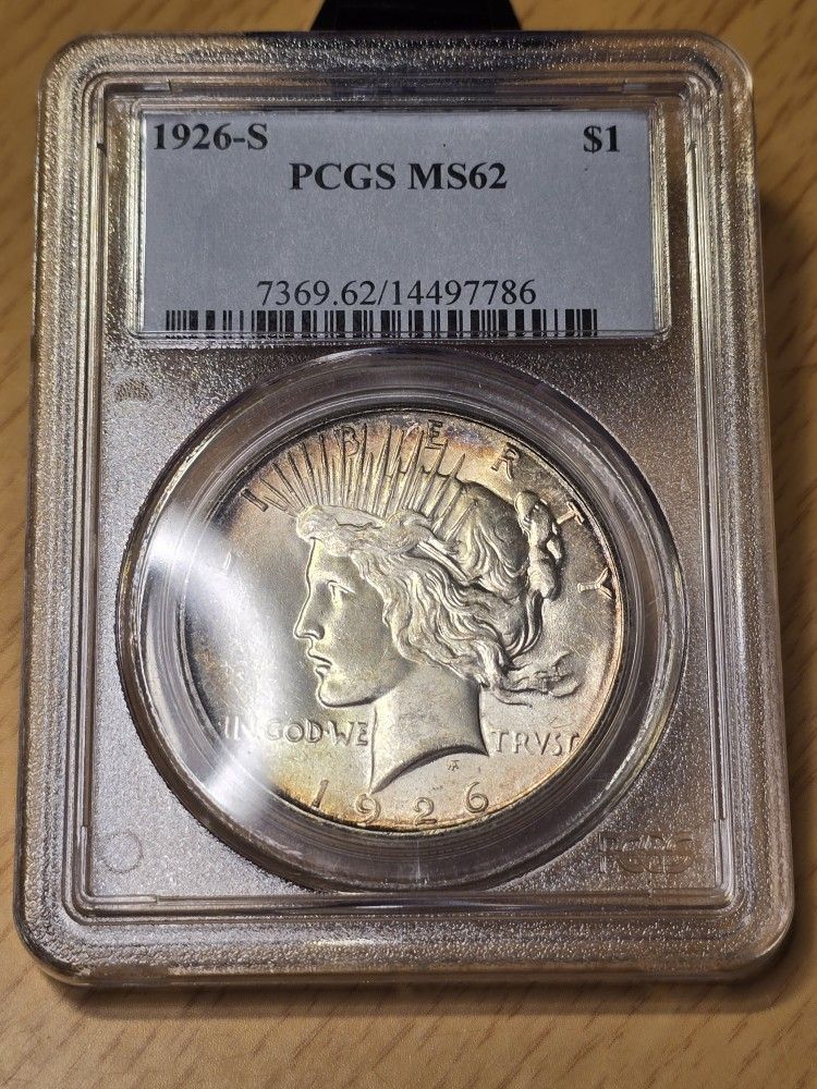 1926 S Peace Dollar
