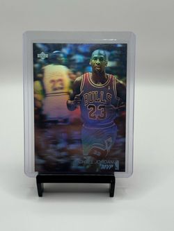 🔥🏀 91’-92’ Upper Deck Michael Jordan AW-4 Holo insert MVP 🏀🔥