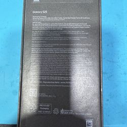 Samsung S25 Metro/Tmobile New Unopened