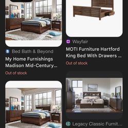 Brand New Complete Bed Frame King Size