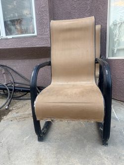 6 Outdoor Patio Sling Chair
