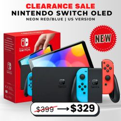 🎮 Nintendo Switch OLED Nueva – $329 o $1 de Entrada