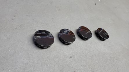 Center cabs for chevy wheels glossy black