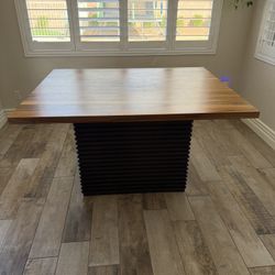 Wood table 
