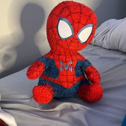 Disney Spider Man Plushie Including Weighted Bean Bag 