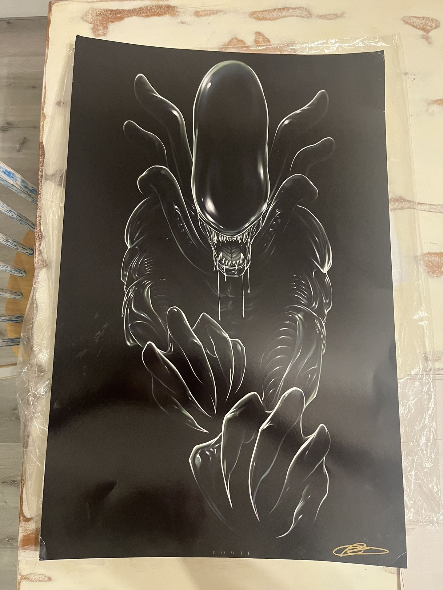 Alien, Aliens Poster.   