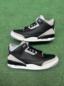 JORDAN 3 BLACK CEMENT REIMAGINED SIZE 10.5