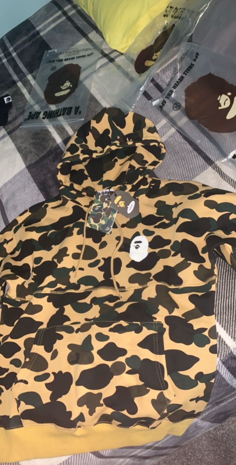 bape hoodie