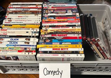 Large Lot of Comedy DVDs