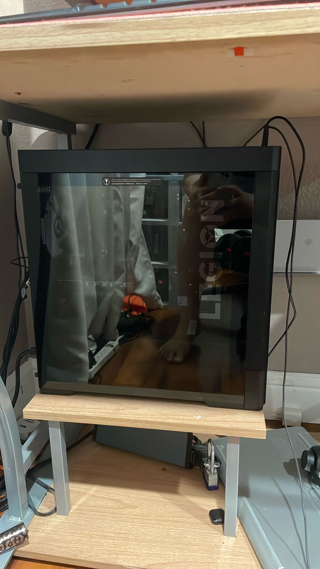 Legion GeForce Gtx 1660 Super Pc With LG Monitor And All The Cables