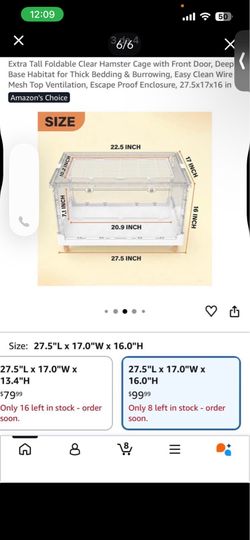 Hamster cage