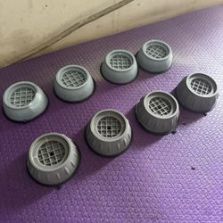 8pcs Shock and Noise Cancelling Washing Machine Support, Noise Reducing and Anti Slip Anti Vibration