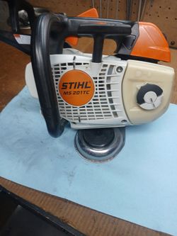 Stihl ms201tc chainsaw