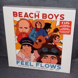 4LP Vinyl - Beach Boys Feel Flows - NEW Deluxe Box Set - Sunflower, Surf’s Up