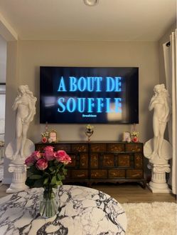 75” Samsung class DU6950