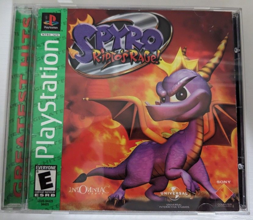 Spyro: Rypto's Rage For PlayStation (CIB)