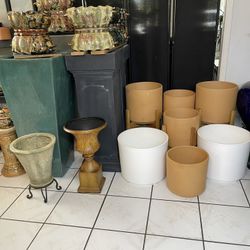 Ceramic Pots—Ceramic Planters For sale.(Ask for Prices)