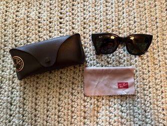 Ray-Ban Cat Eye Sunglasses with Case