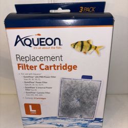 Aqueon Fish Tank Filter Cartridge Replacements 