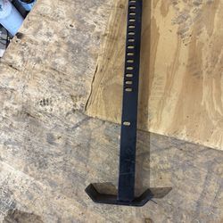 Fisher plow kickstand