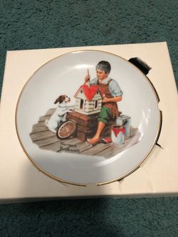 Norman Rockwell Collectible Plate New