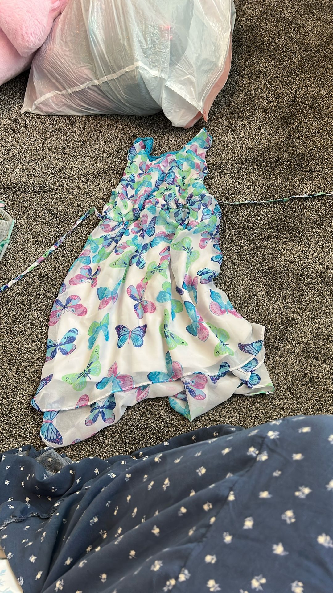 Girls Butterfly Dress