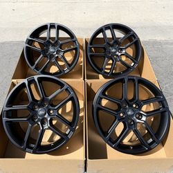 18” Ford Explorer Factory Rims In New Satin Black EXCHANGE AVAILABLE