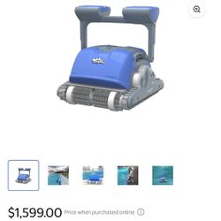 Maytronics Dolphin M400 Robotic Pool Cleaner with WiFi & Caddy