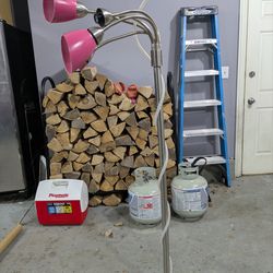 Multi (5) bulb standing lamp.