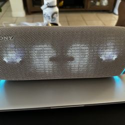 Sony - SRS-XB43 Portable Bluetooth Speaker - Taupe w/ Case