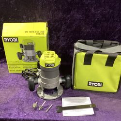🧰🛠RYOBI 8.5 Amp 1-1/2 Peak HP Fixed Base Corded Router-LIGHTLY USED/GREAT COND!-$85!🧰🛠