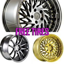 HOLIDAY SALE :BUY RIMS GET FREE TIRES! NO CREDIT CHECK/ ONLY $50 DOWN PAYMENT